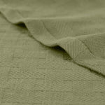 Basketweave Classic Farmhouse All-Season Cotton Blanket - Blanket by Superior Brand