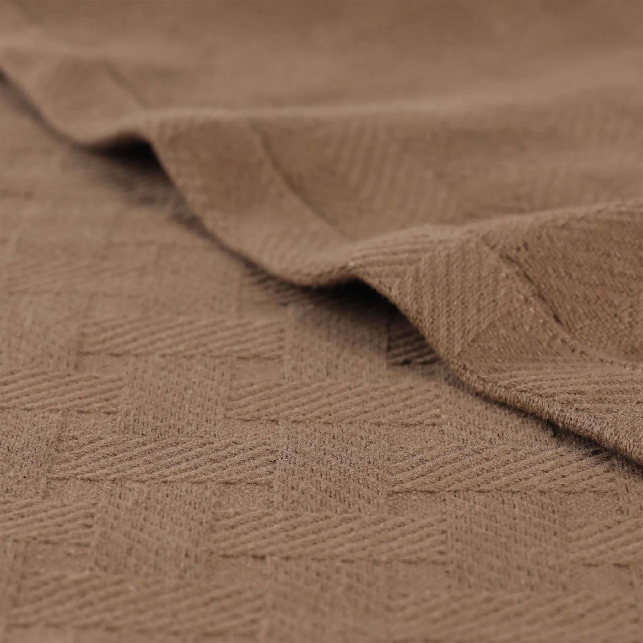 Basketweave Classic Farmhouse All-Season Cotton Blanket - Blanket by Superior Brand