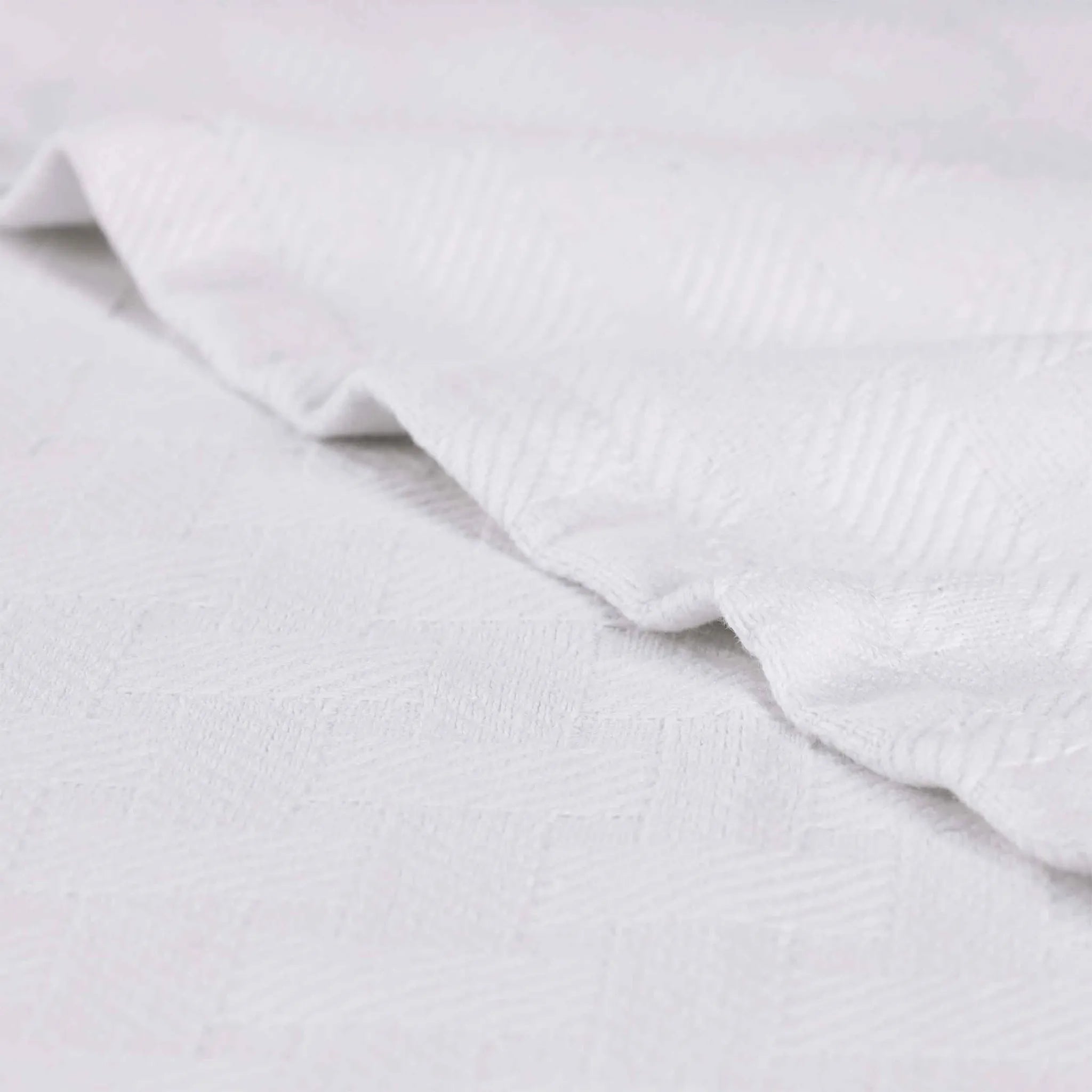 Basketweave Classic Farmhouse All-Season Cotton Blanket - Blanket by Superior Brand