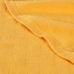 Basketweave Classic Farmhouse All-Season Cotton Blanket - Blanket by Superior Brand
