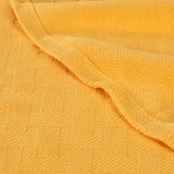 Basketweave Classic Farmhouse All-Season Cotton Blanket - Blanket by Superior Brand