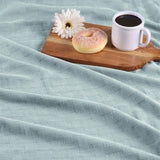 Basketweave Classic Farmhouse All-Season Cotton Blanket - Blanket by Superior Brand