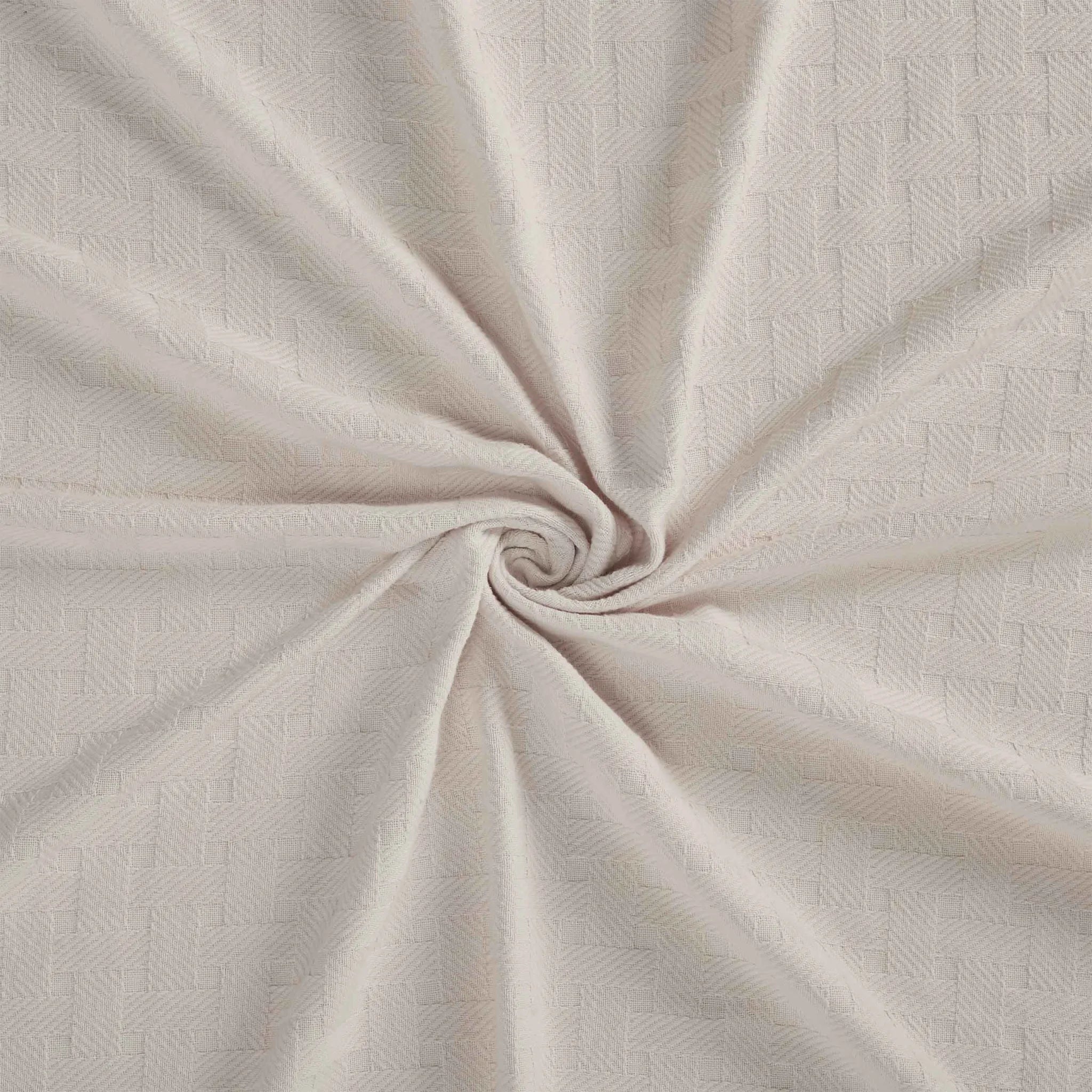 Basketweave Classic Farmhouse All-Season Cotton Blanket - Blanket by Superior Brand