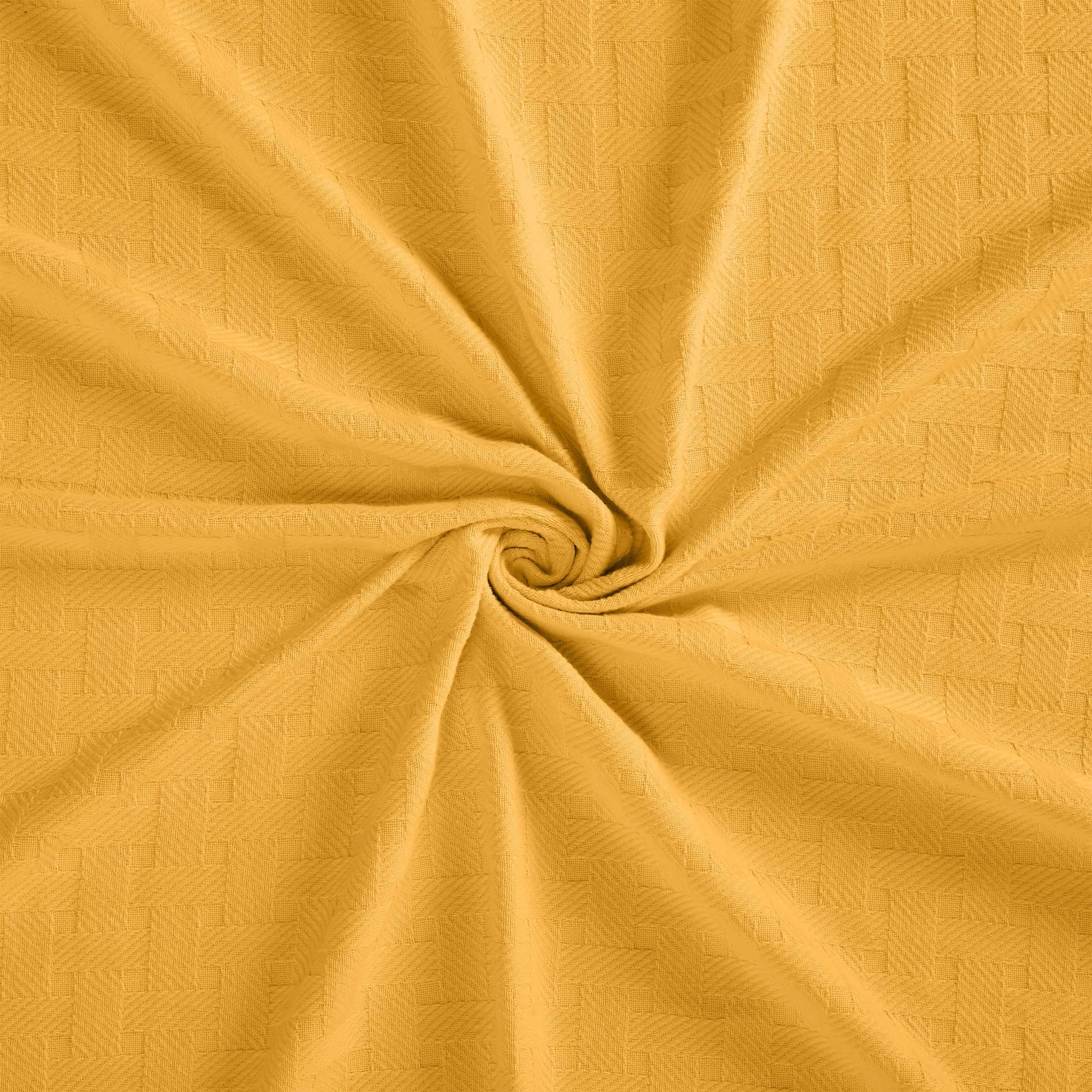 Basketweave Classic Farmhouse All-Season Cotton Blanket - Blanket by Superior Brand