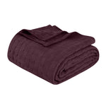 Basketweave Classic Farmhouse All-Season Cotton Blanket - Blanket by Superior Brand