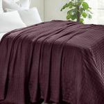 Basketweave Classic Farmhouse All-Season Cotton Blanket - Blanket by Superior Brand