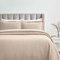 Zenith Cotton Medium Weight Geometric Matelasse Bedspread and Sham Set - Bedspread by Superior Brand