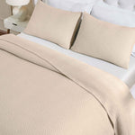 Aswan Cotton Medium Weight Textured Modern Chevron Woven Coverlet - Coverlet by Superior