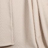 Aswan Cotton Medium Weight Textured Modern Chevron Woven Coverlet - Coverlet by Superior
