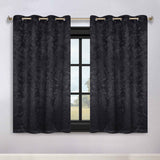 Leaves Room Darkening Grommet Blackout Curtain Panels, Set of 2 - Blackout Curtains by Superior