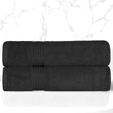 Heritage Egyptian Cotton Plush Absorbent Luxury Bath Towel Set of 2 - Bath Towel by Superior