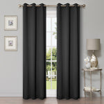 Solid Machine Washable Room Darkening Blackout Curtains, Set of 2 - Blackout Curtains by Superior