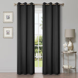 Solid Machine Washable Room Darkening Blackout Curtains, Set of 2 - Blackout Curtains by Superior