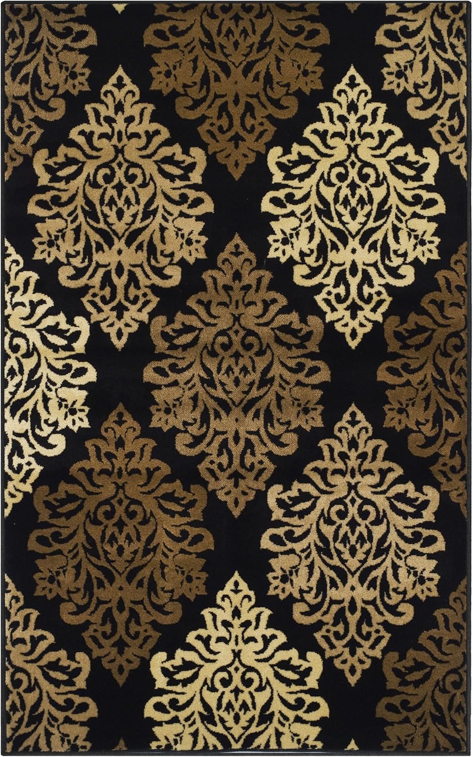 Danvers Floral Medallion Damask Indoor Area Rug Or Runner Rug - by Superior