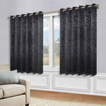 Leaves Room Darkening Grommet Blackout Curtain Panels, Set of 2 - Blackout Curtains by Superior