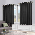 Classic Modern Solid Room Darkening Blackout Curtain Panels, Set of 2 - Blackout Curtains by Superior
