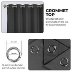 Classic Modern Solid Room Darkening Blackout Curtain Panels, Set of 2 - Blackout Curtains by Superior