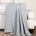 Aswan Cotton Medium Weight Textured Modern Chevron Woven Coverlet - Coverlet by Superior