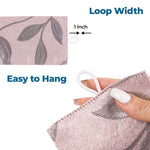 Leaves Room Darkening Washable Blackout Curtain Panels, Set of 2 - Blackout Curtains by Superior