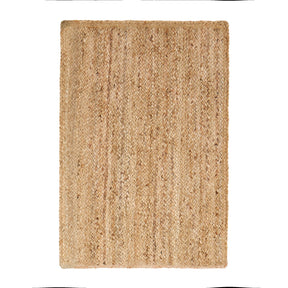 Handwoven Braided Jute Modern Farmhouse Reversible Indoor Area Rug