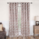 Leaves Machine Washable Room Darkening Blackout Curtains, Set of 2 - Blackout Curtains by Superior