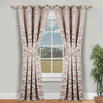 Leaves Room Darkening Washable Blackout Curtain Panels, Set of 2 - Blackout Curtains by Superior
