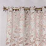 Leaves Room Darkening Washable Blackout Curtain Panels, Set of 2 - Blackout Curtains by Superior
