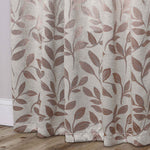 Leaves Room Darkening Washable Blackout Curtain Panels, Set of 2 - Blackout Curtains by Superior