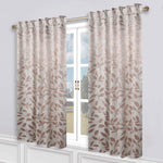 Leaves Room Darkening Back Tabs Blackout Curtain Panels, Set of 2 - Blackout Curtains by Superior