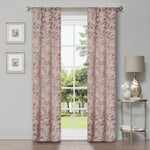 Leaves Room Darkening Washable Blackout Curtain Panels, Set of 2 - Blackout Curtains by Superior