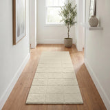 Checkered Cotton Washable Non-Slip Bath Rugs or Runner