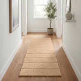 Checkered Cotton Washable Non-Slip Bath Rugs or Runner