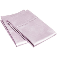 Superior Egyptian Cotton 300 Thread Count Solid Pillowcase Set - Lilac