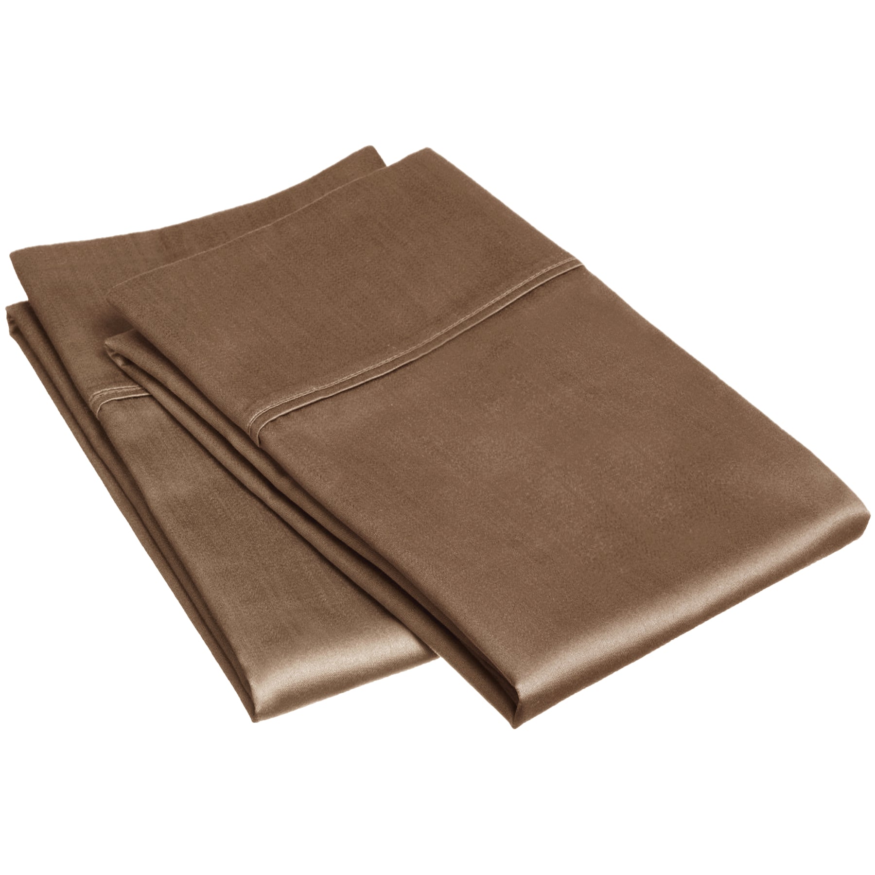 Superior Egyptian Cotton 300 Thread Count Solid Pillowcase Set - Taupe