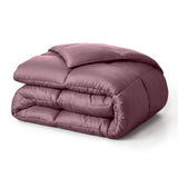 Brushed Microfiber Down Alternative Comforter Medium Weight Solid