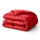 Brushed Microfiber Down Alternative Comforter Medium Weight Solid