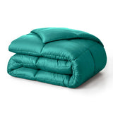 Brushed Microfiber Down Alternative Comforter Medium Weight Solid