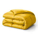 Brushed Microfiber Down Alternative Comforter Medium Weight Solid
