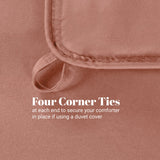 Brushed Microfiber Down Alternative Comforter Medium Weight Solid