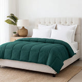 Brushed Microfiber Down Alternative Comforter Medium Weight Solid