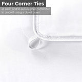 Brushed Microfiber Down Alternative Medium Weight Solid Comforter - Comforter by Superior
