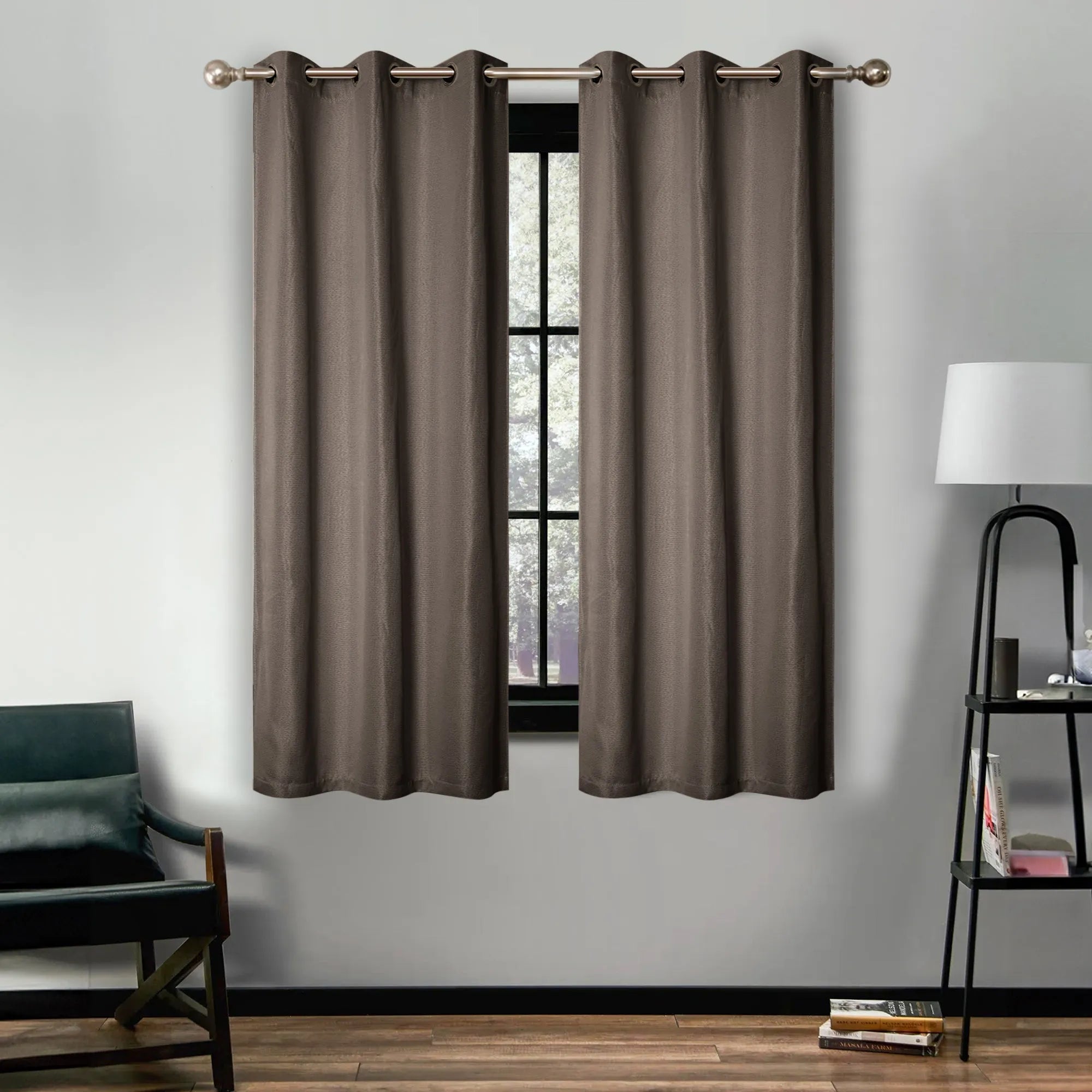 Linen Washable Room Darkening Blackout Curtains, Set of 2 - Blackout Curtains by Superior Brand