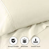 Cotton Blend 800 Thread Count Solid Pillowcase Set of 2 - Pillowcases by Superior Brand