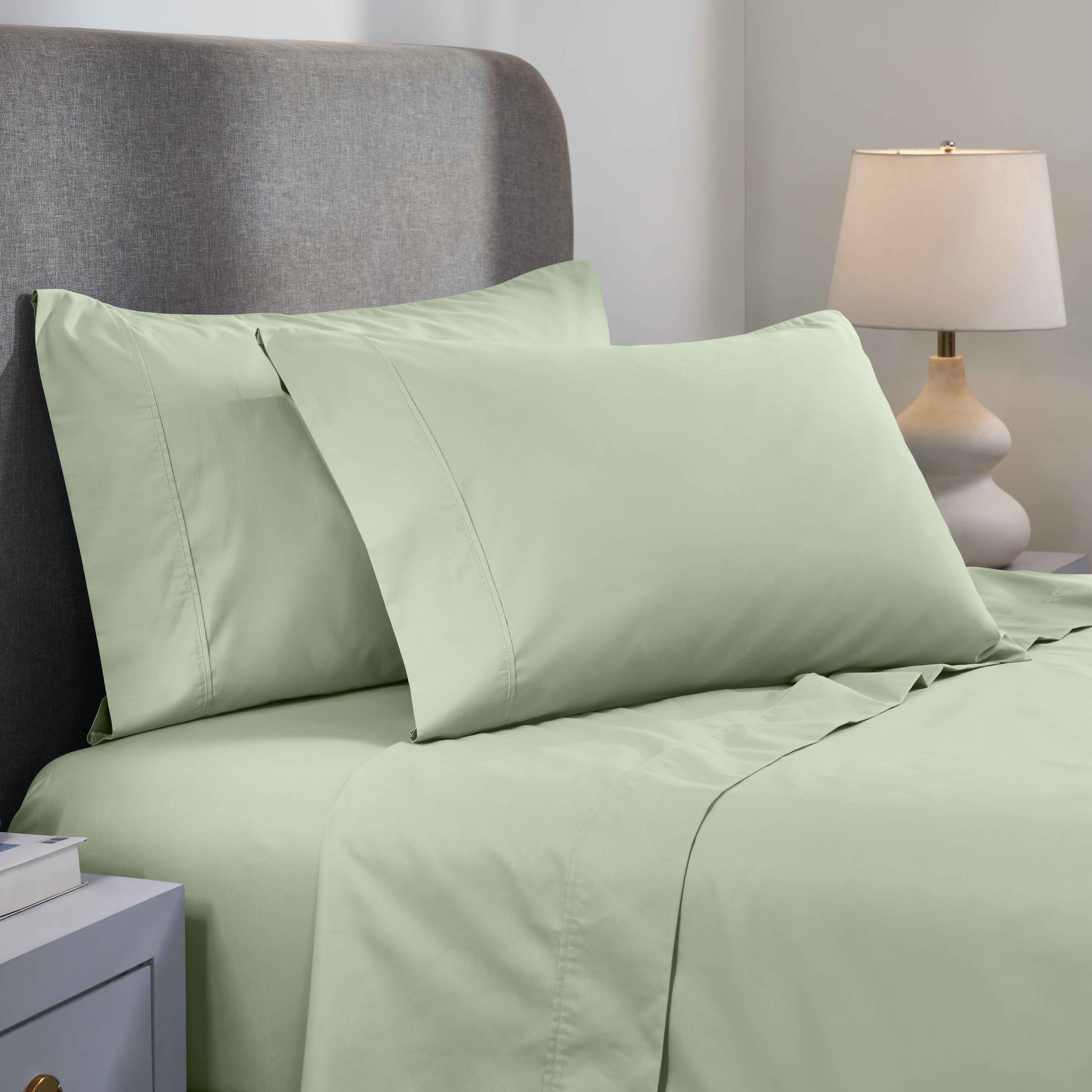 1000 Thread Count Cotton Blend Solid Deep Pocket Bed Sheet Set - Sheet Set by Superior