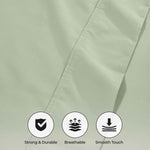 1000 Thread Count Cotton Blend Solid Deep Pocket Bed Sheet Set - Sheet Set by Superior