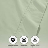 1000 Thread Count Cotton Blend Solid Deep Pocket Bed Sheet Set - Sheet Set by Superior