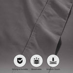 1000 Thread Count Cotton Blend Solid Deep Pocket Bed Sheet Set - Sheet Set by Superior