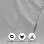 1000 Thread Count Cotton Blend Solid Deep Pocket Bed Sheet Set - Sheet Set by Superior