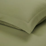 Cotton Blend 1200 Thread Count Solid Duvet Cover Set
