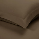 Cotton Blend 1200 Thread Count Solid Duvet Cover Set